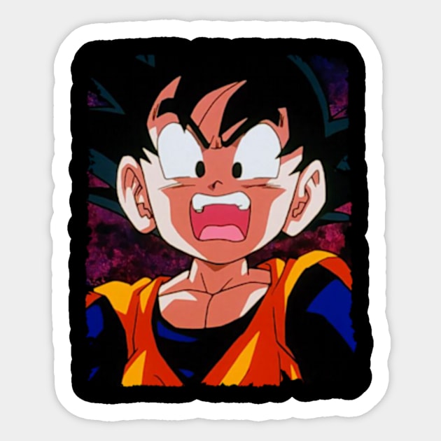 GOTEN MERCH VTG Sticker by Kiecx Art